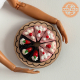 Лялькова їжа "Шматочки торта на тарілці" Hand Made Nestwood 8 одиниць