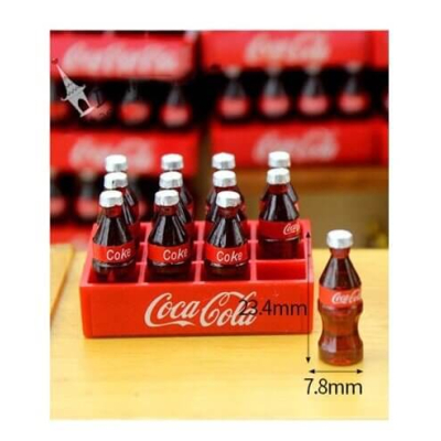 Лялькова кола "Ящик Coca Cola" 12шт.