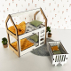 Комплект постільної білизни "Дитяча Еко Жовтий плюш" 8 од. для Барбі NestWood