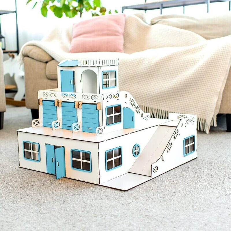 Гараж-парковка NestWood Maxi блакитний
