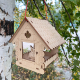 "Кленовий лист" годівниця для птахів Nestwood + 3 пташки у подарунок